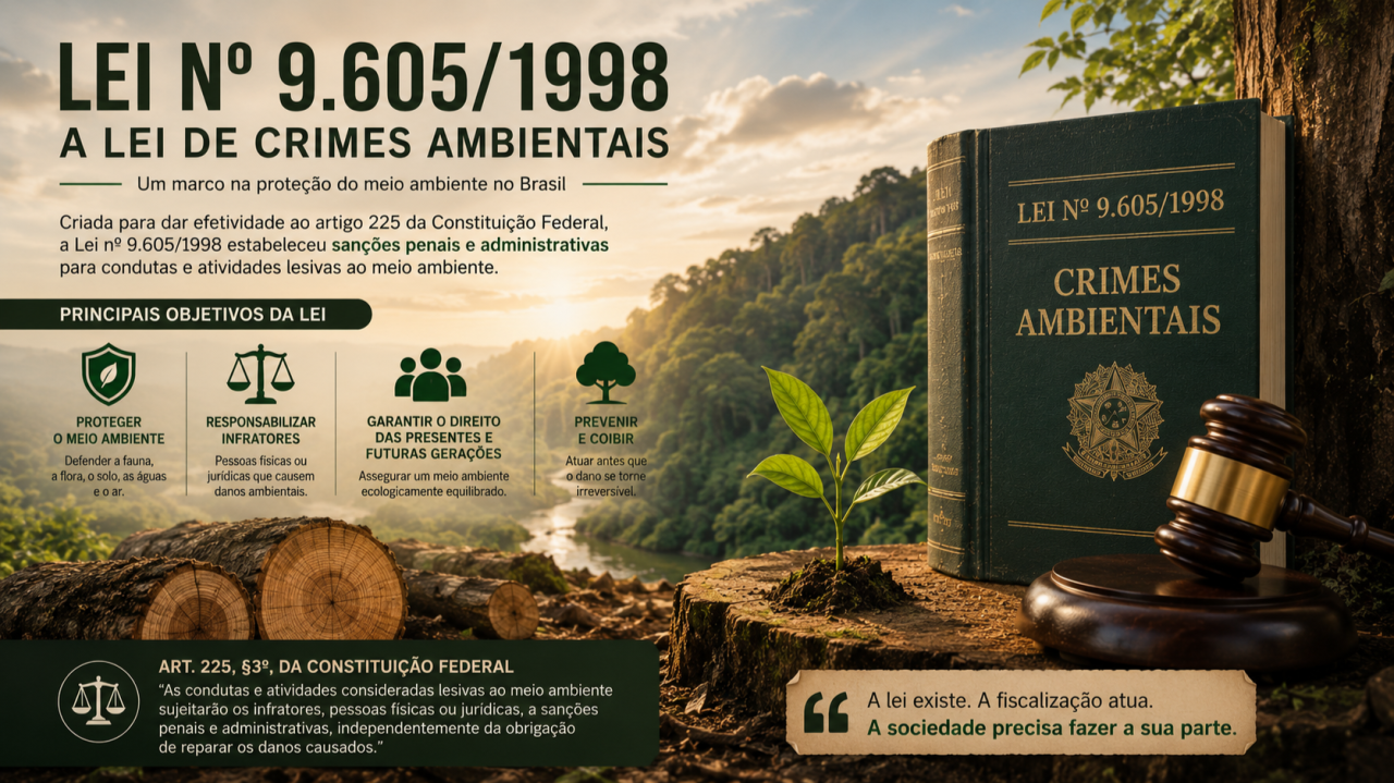 CAPÍTULO 3 A LEI DE CRIMES AMBIENTAIS: POR QUE A LEI Nº 9.605/1998 MUDOU A PROTEÇÃO AMBIENTAL NO BRASIL?