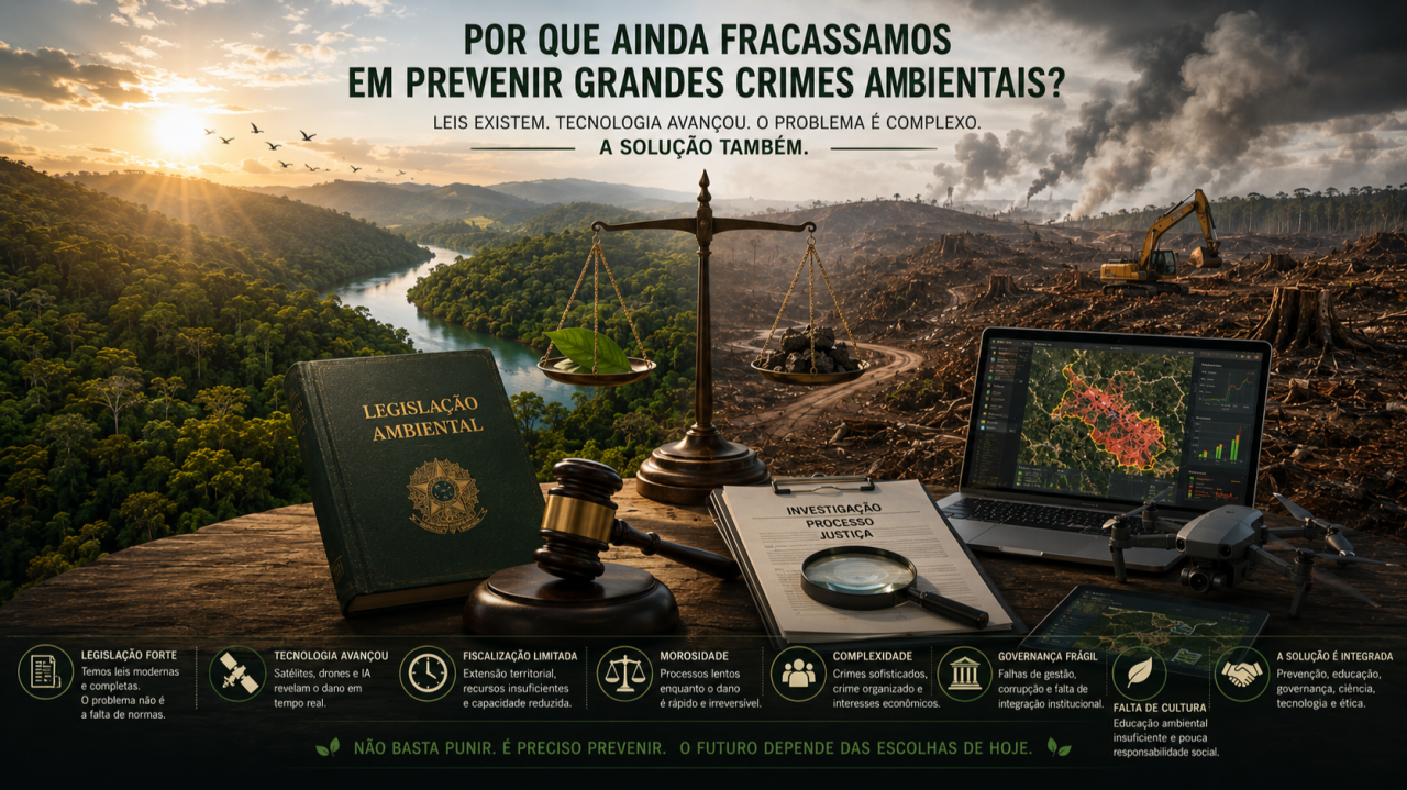 CAPÍTULO 7 POR QUE AINDA FRACASSAMOS EM PREVENIR GRANDES CRIMES AMBIENTAIS?