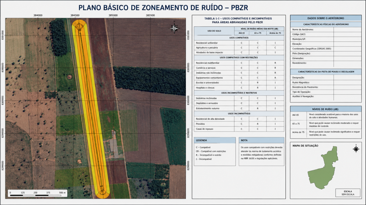 PBZR, Geoprocessamento e Planejamento Territorial: quando a aviação e a cidade precisam falar a mesma língua