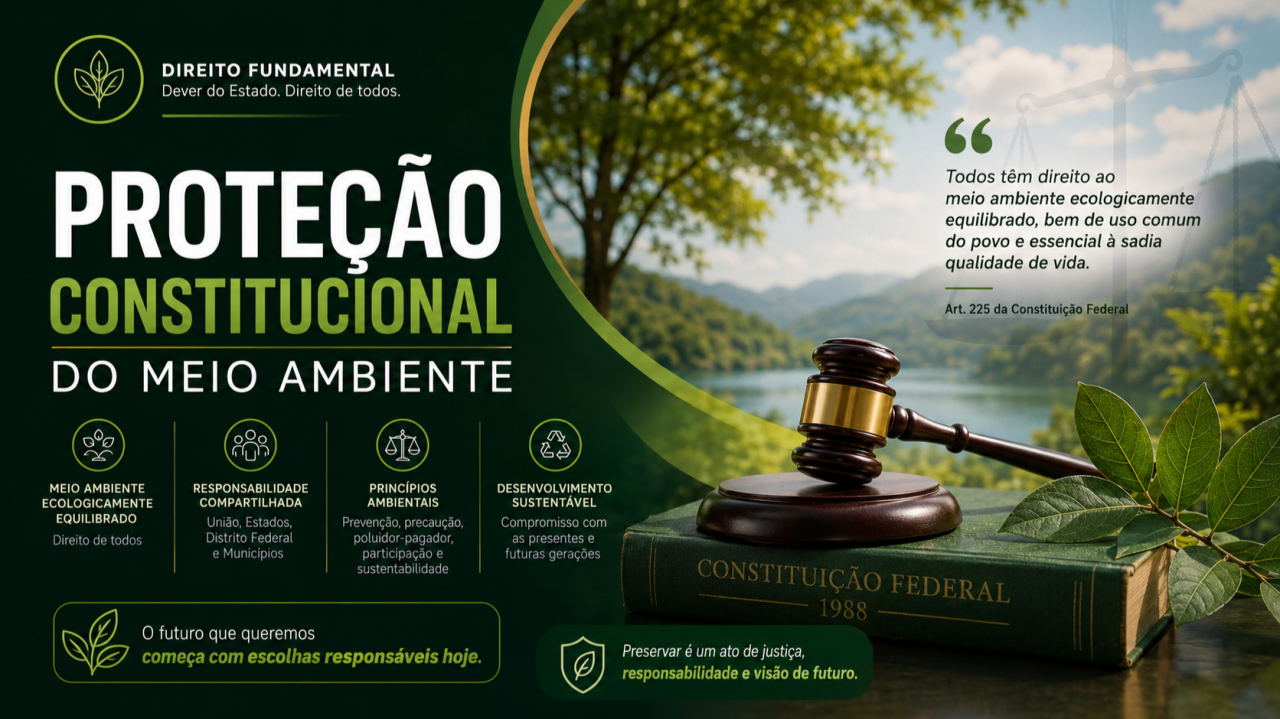 Proteção Constitucional do Meio Ambiente: muito além de uma obrigação legal